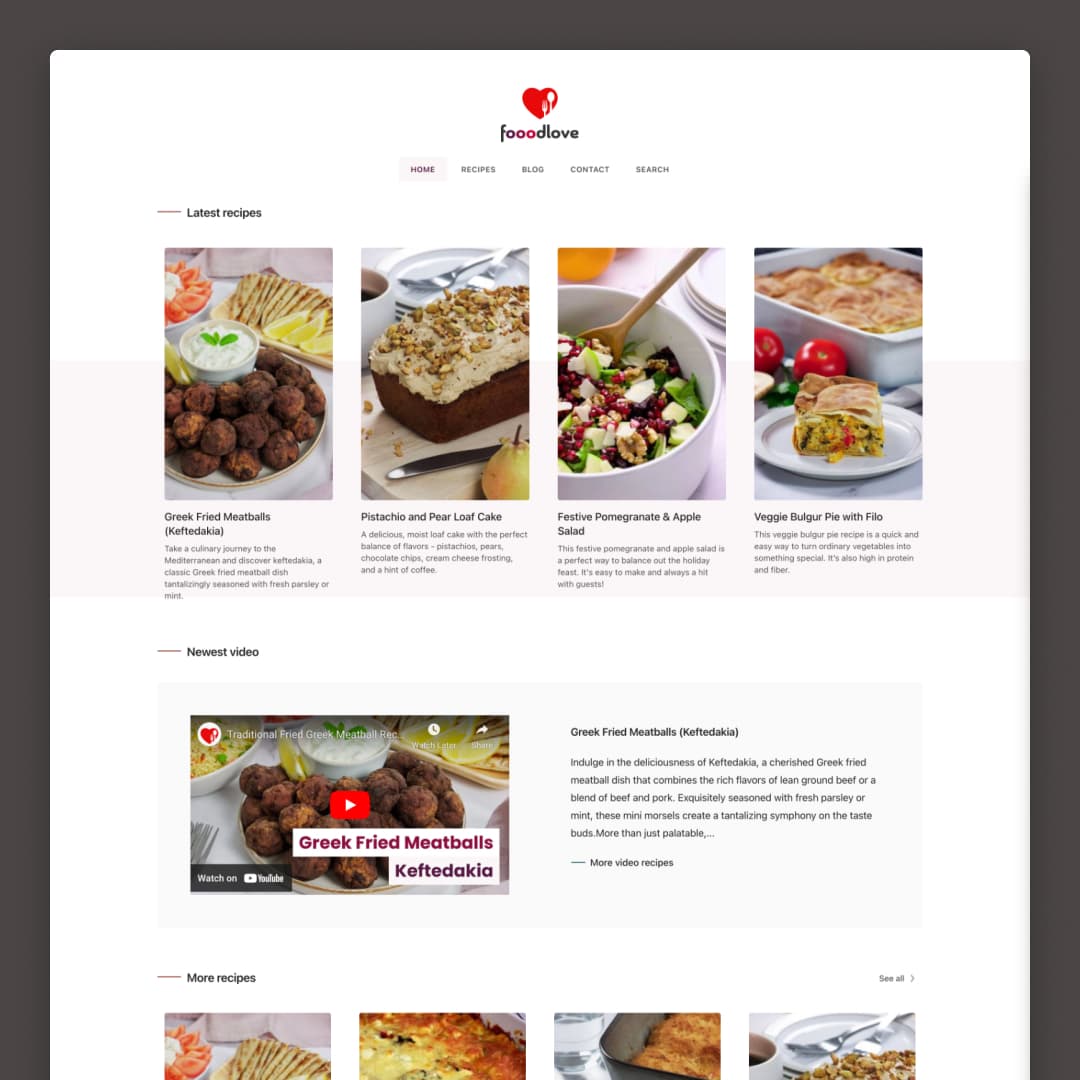 fooodlove screenshot 1
