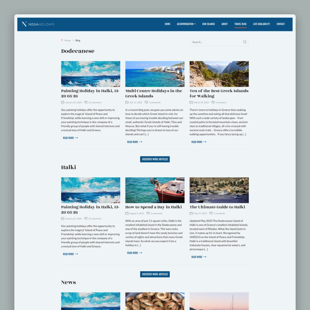 Nissia Holidays screenshot 3